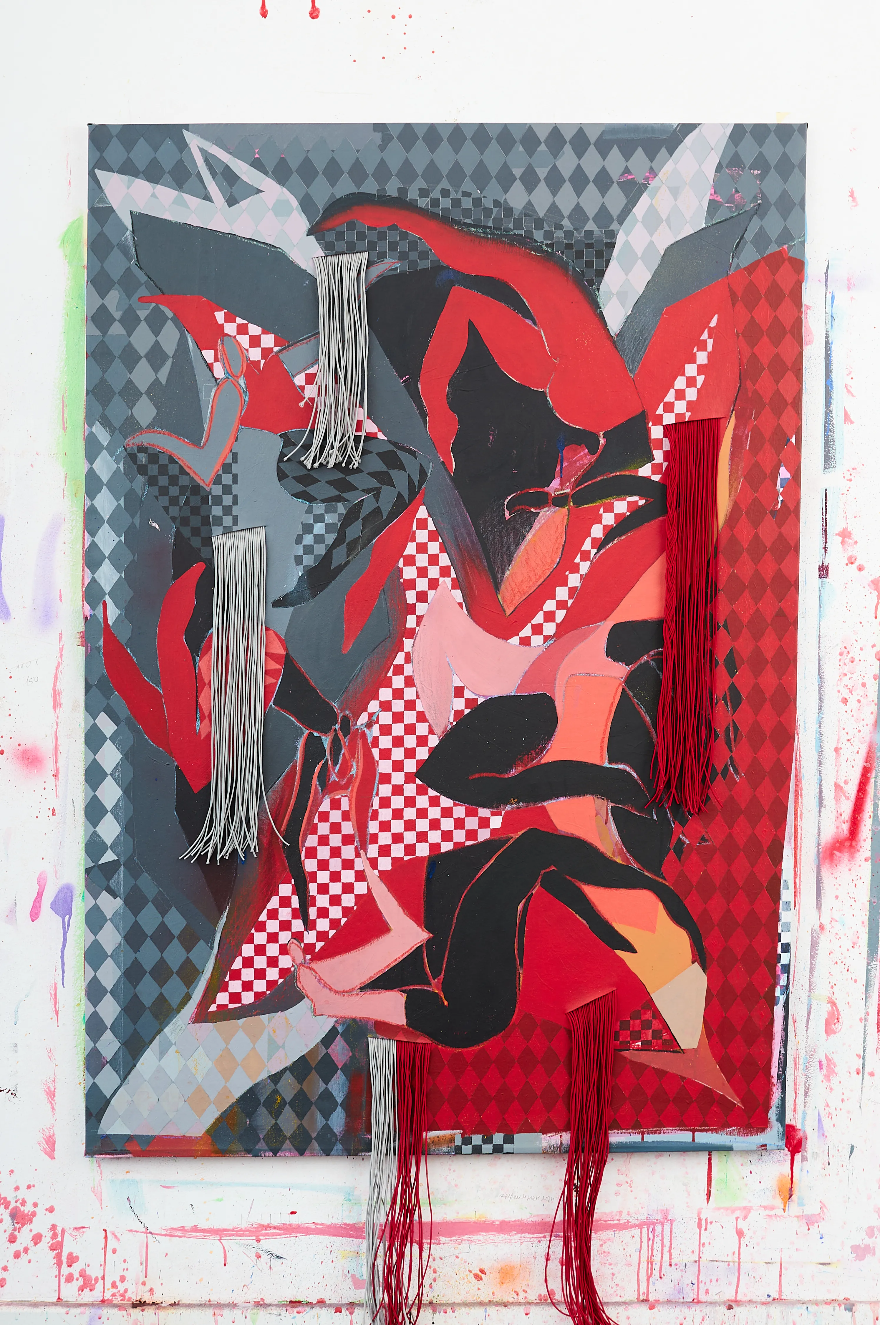 Image of Unity by Liza Obukhovska, size: 100x145cm, made of canvas, acrylic, Painting medium, from Portugal, part of the ATLANTkY series, priced at $1500