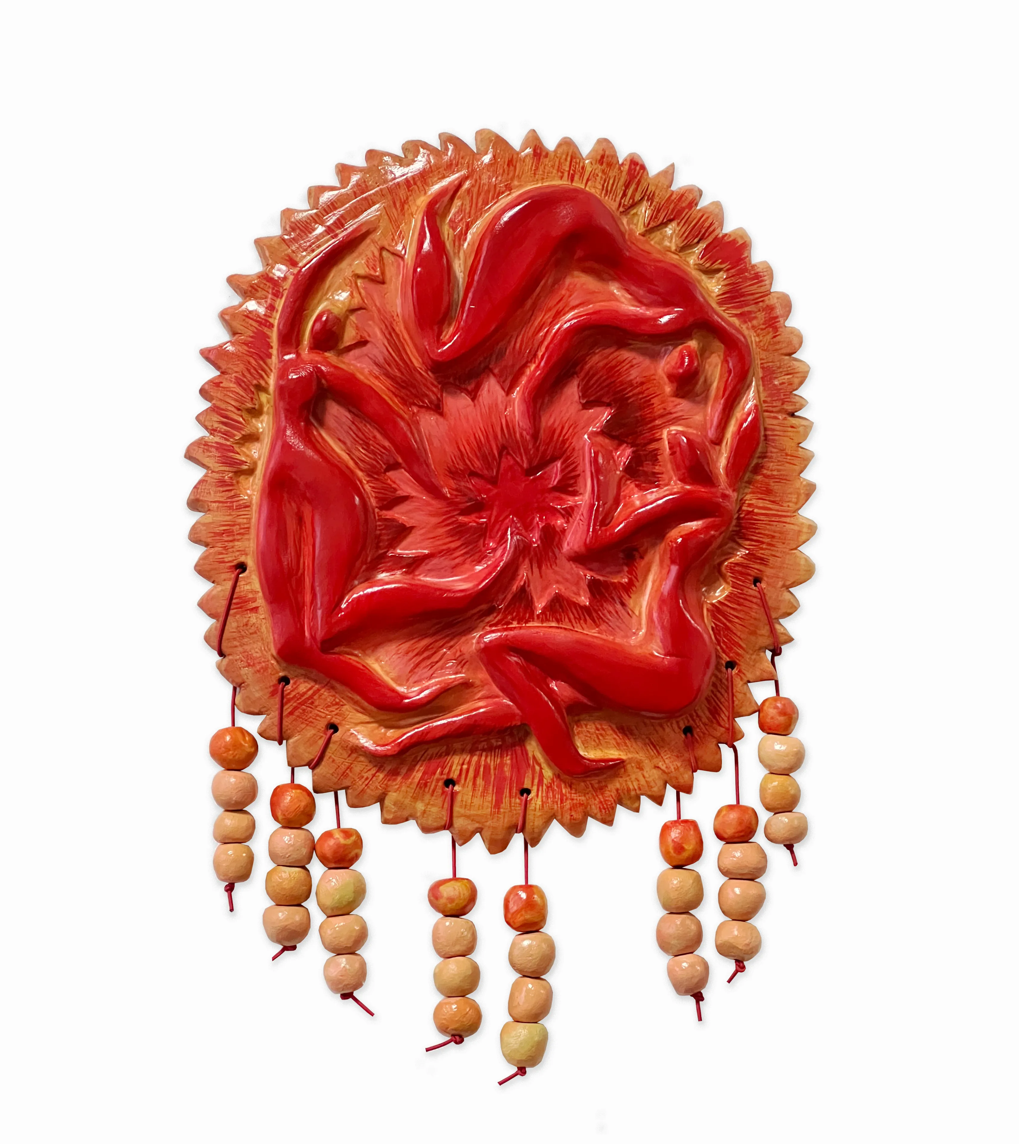 Image of Women's association by Liza Obukhovska, size: 25x28, made of Modelling, clay, acrylic, varnish, Sculpture medium, from Khmelnytskyi, priced at $500